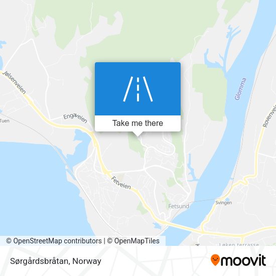 Sørgårdsbråtan map