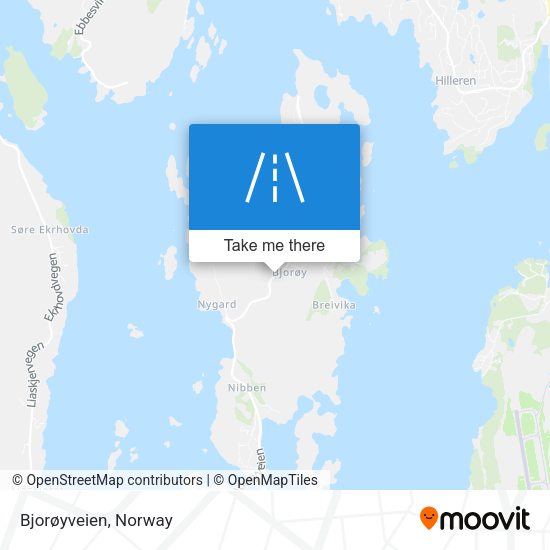 Bjorøyveien map