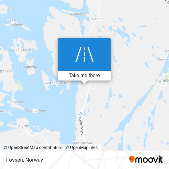 Fossen map