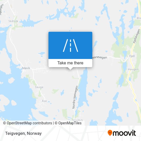 Teigvegen map