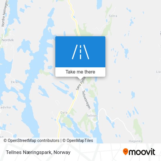 Tellnes Næringspark map
