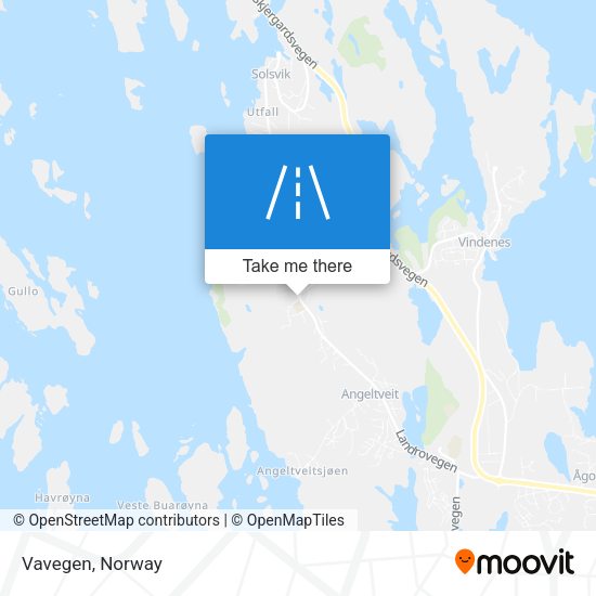 Vavegen map