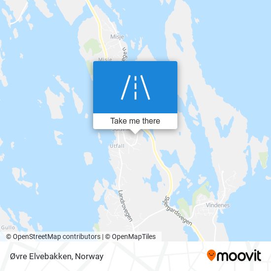 Øvre Elvebakken map