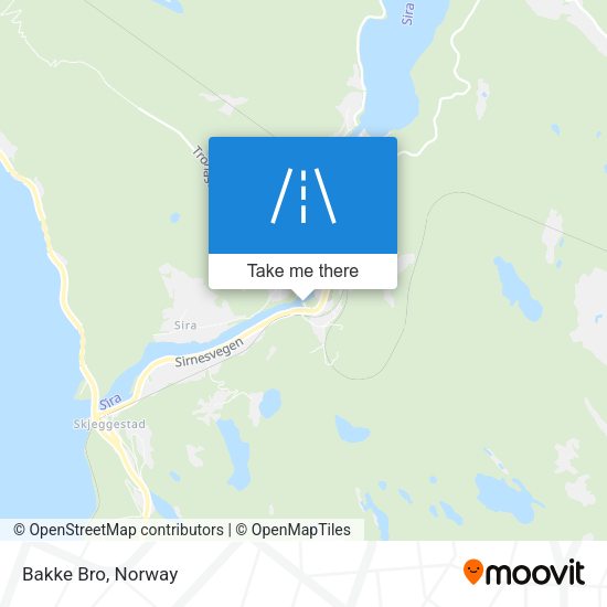 Bakke Bro map