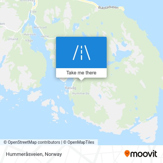 Hummeråsveien map