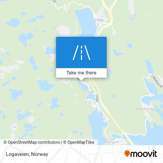 Logaveien map