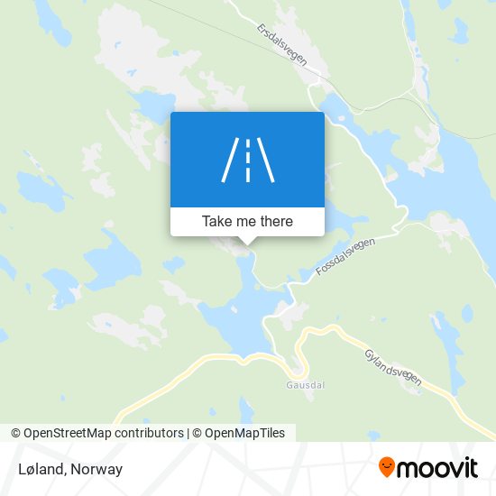 Løland map