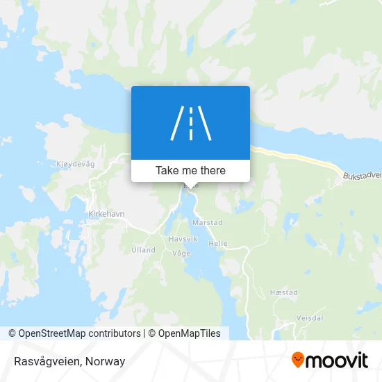 Rasvågveien map