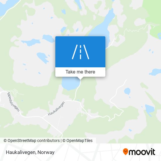 Haukalivegen map