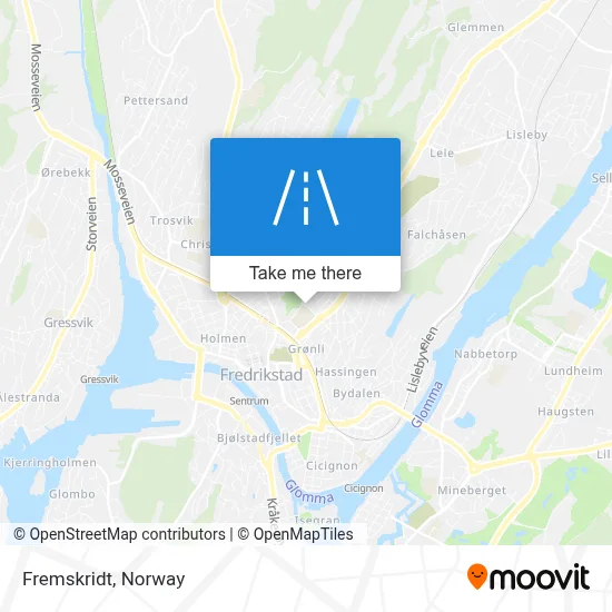 Fremskridt map