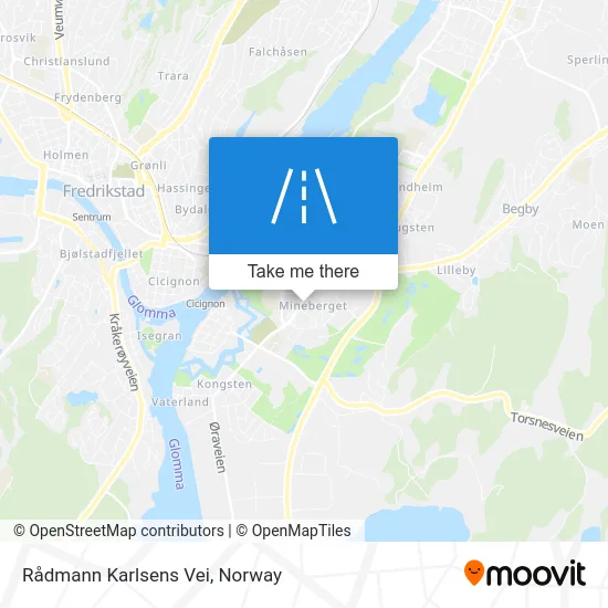 Rådmann Karlsens Vei map