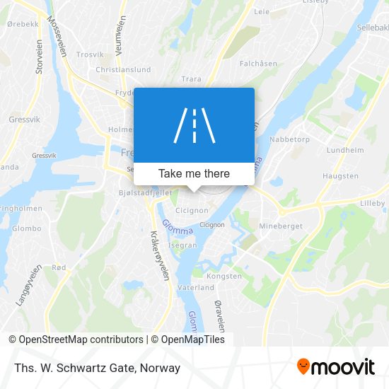 Ths. W. Schwartz Gate map