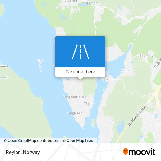 Røylen map