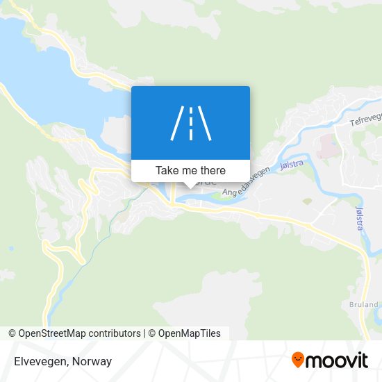 Elvevegen map