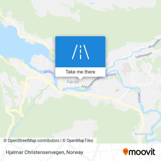 Hjalmar Christensenvegen map