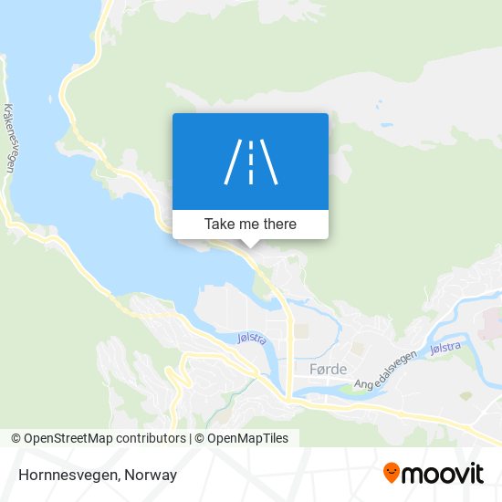 Hornnesvegen map