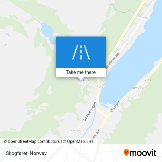 Skogfaret map