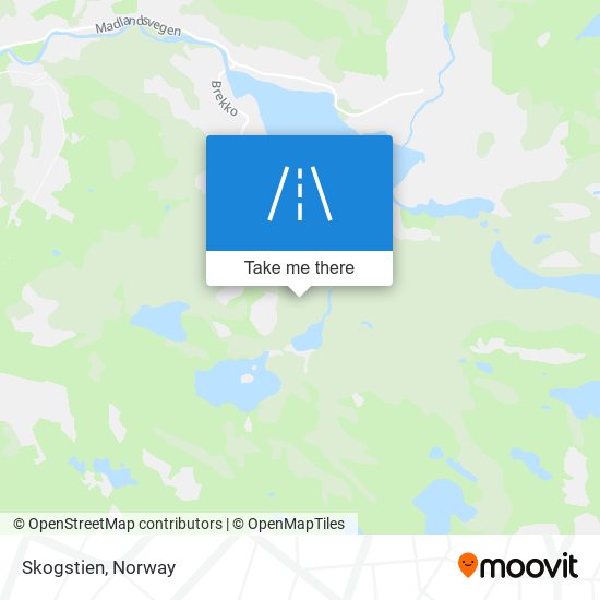 Skogstien map