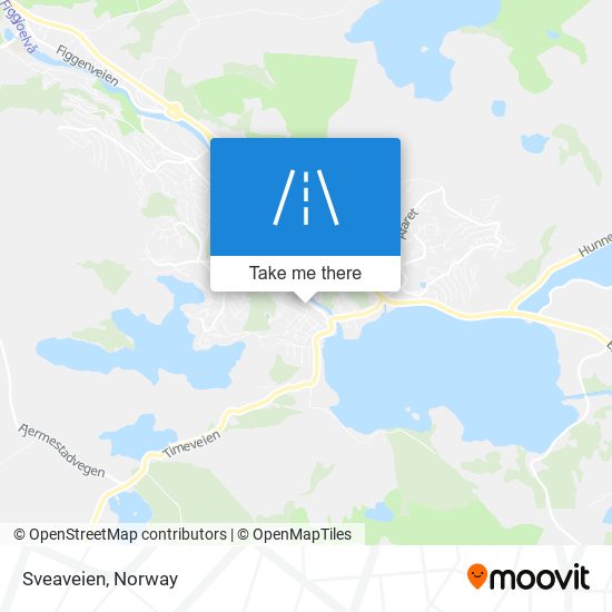 Sveaveien map