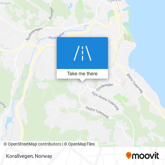 Korallvegen map