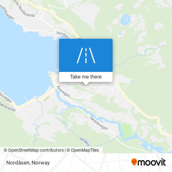 Nordåsen map