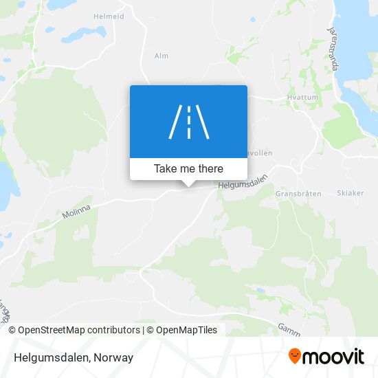 Helgumsdalen map