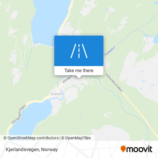 Kjerlandsvegen map