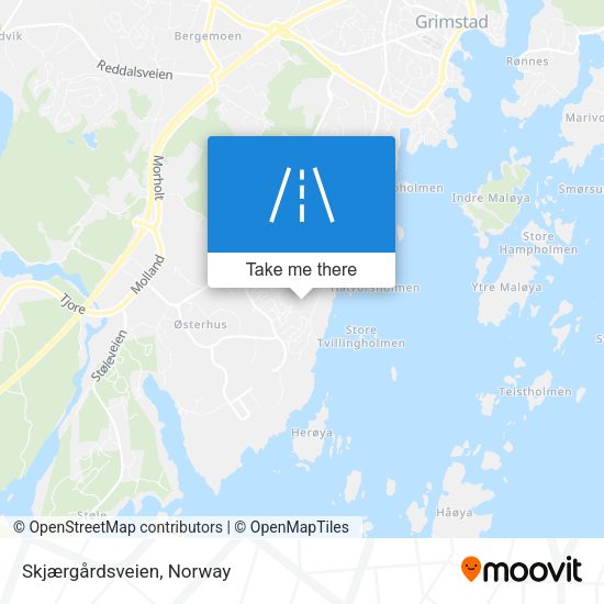 Skjærgårdsveien map