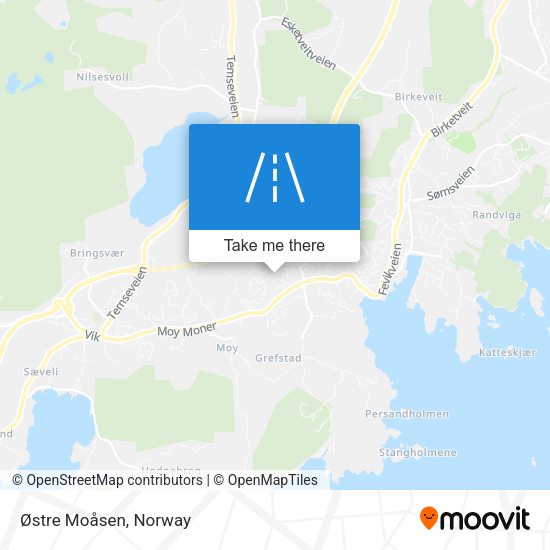 Østre Moåsen map