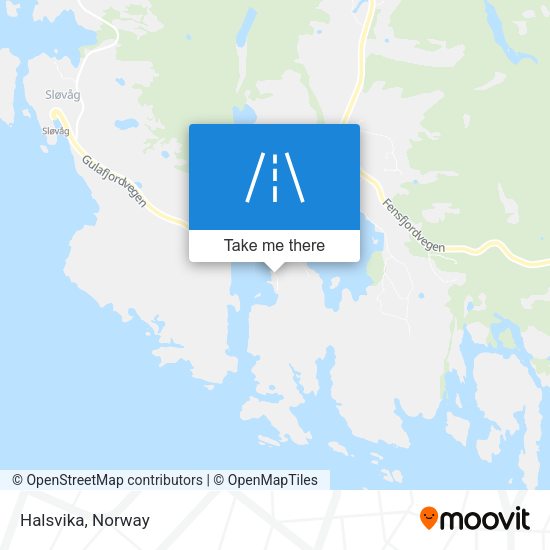 Halsvika map