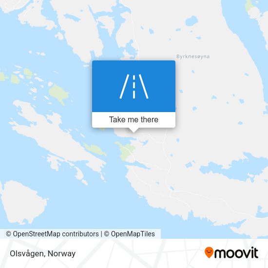 Olsvågen map