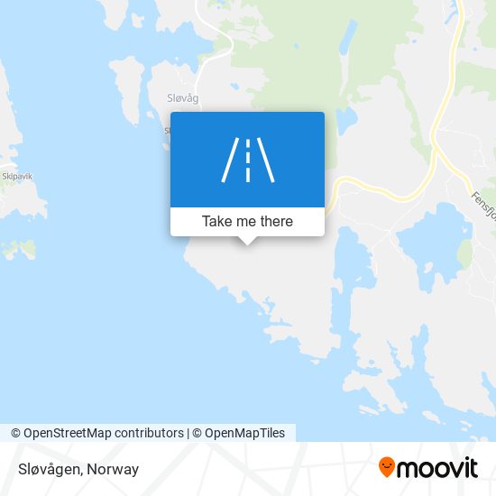 Sløvågen map