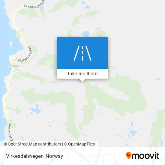 Virkesdalsvegen map