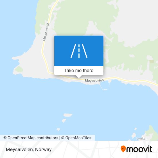 Møysalveien map