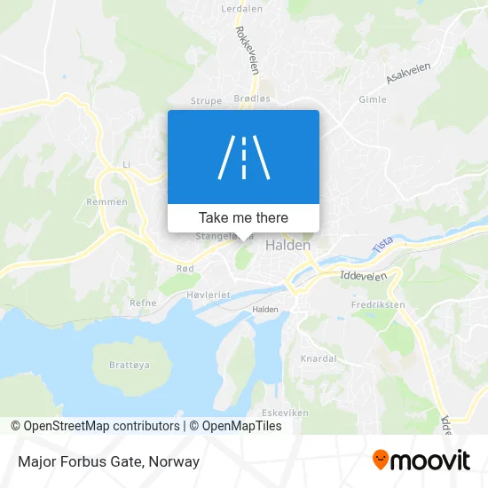 Major Forbus Gate map