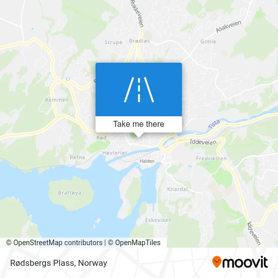 Rødsbergs Plass map