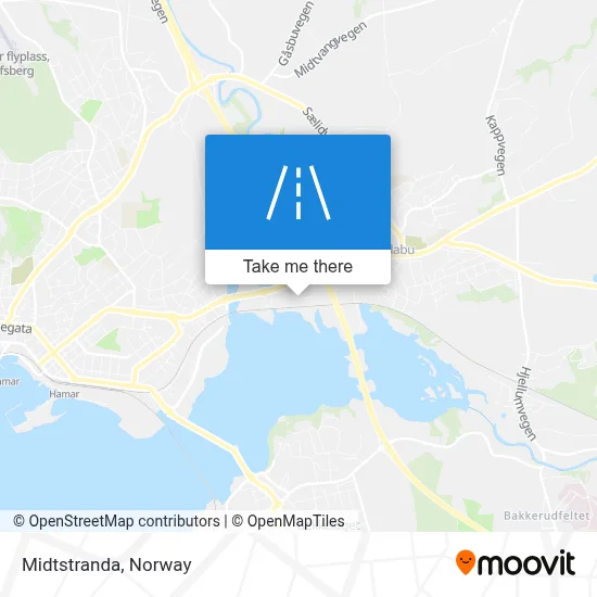Midtstranda map