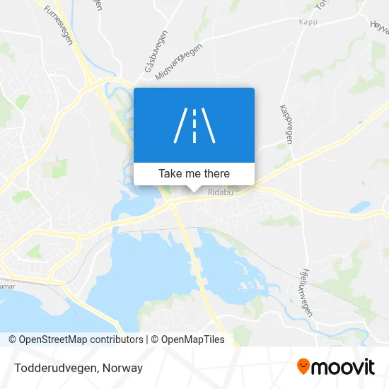 Todderudvegen map