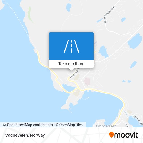 Vadsøveien map