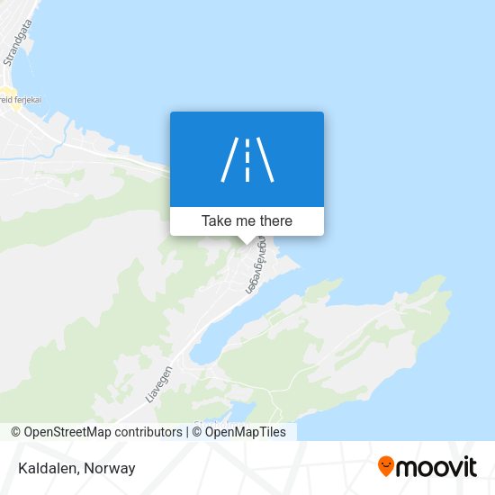 Kaldalen map