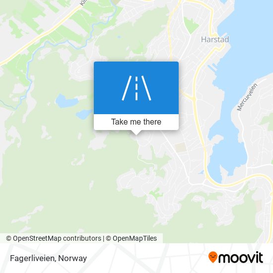 Fagerliveien map