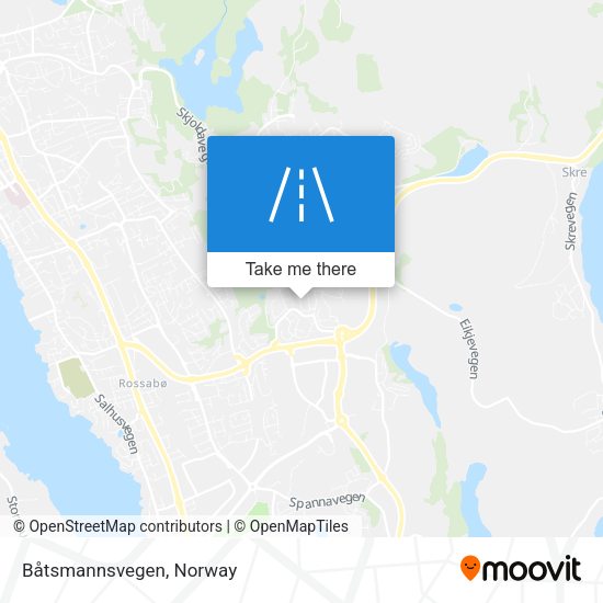 Båtsmannsvegen map