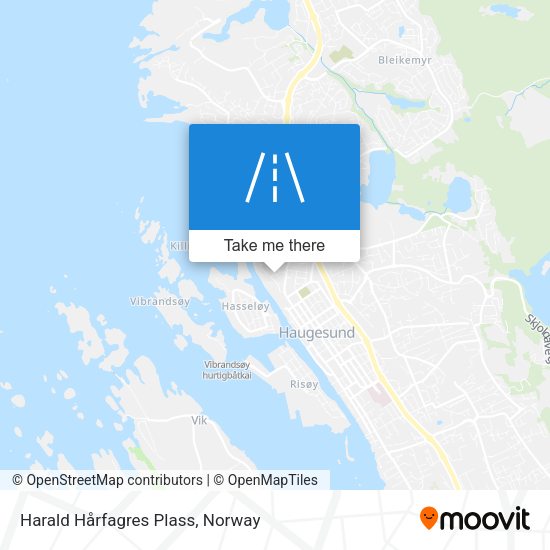 Harald Hårfagres Plass map