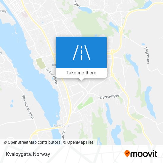 Kvaløygata map