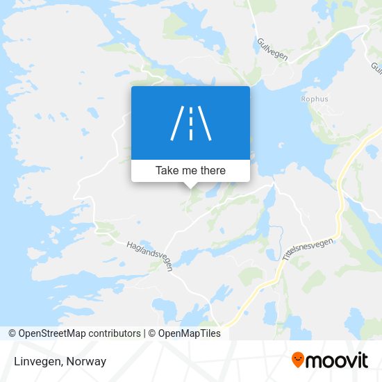 Linvegen map