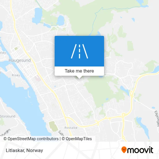 Litlaskar map