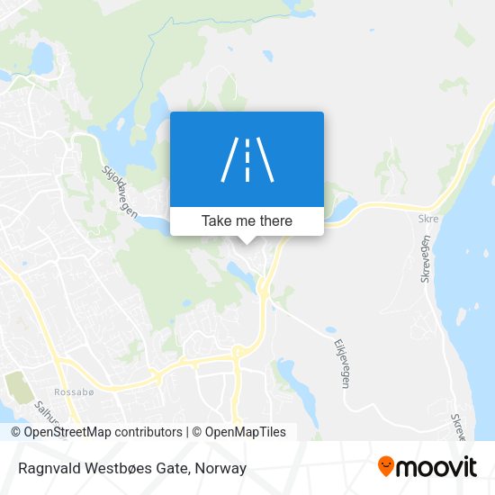 Ragnvald Westbøes Gate map