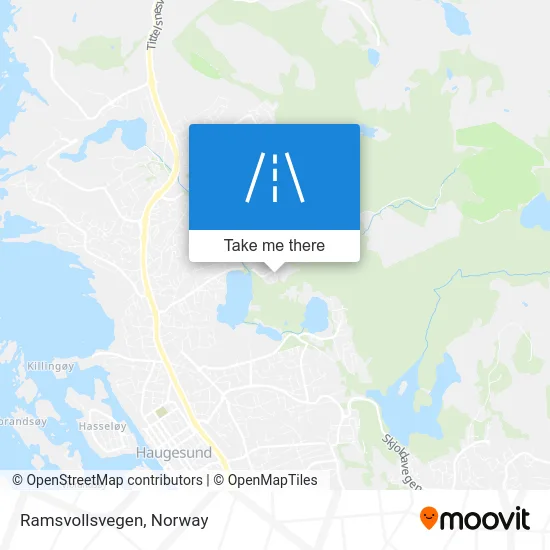 Ramsvollsvegen map