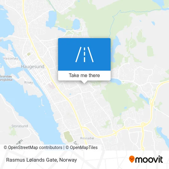 Rasmus Lølands Gate map