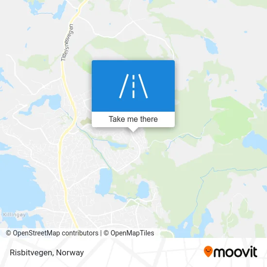 Risbitvegen map
